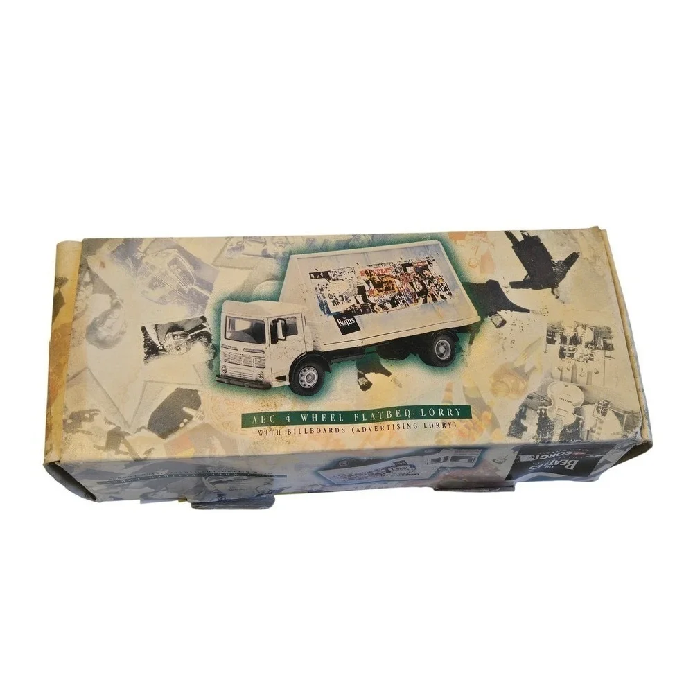 Corgi Classics Beatles AEC 4 Wheel Flatbed Lorry Billboard‎ Truck 1997 w/ Box